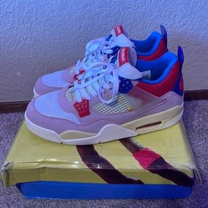 Used Men’s Size 10 Jordan 4 X Union “Guava Ice”